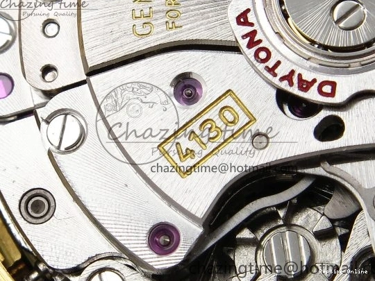 0520 Durable Daytona 116508 QF 1:1 Best Edition Black Dial on YG Bracelet SH4130 V3 (Gain Weight) 1717